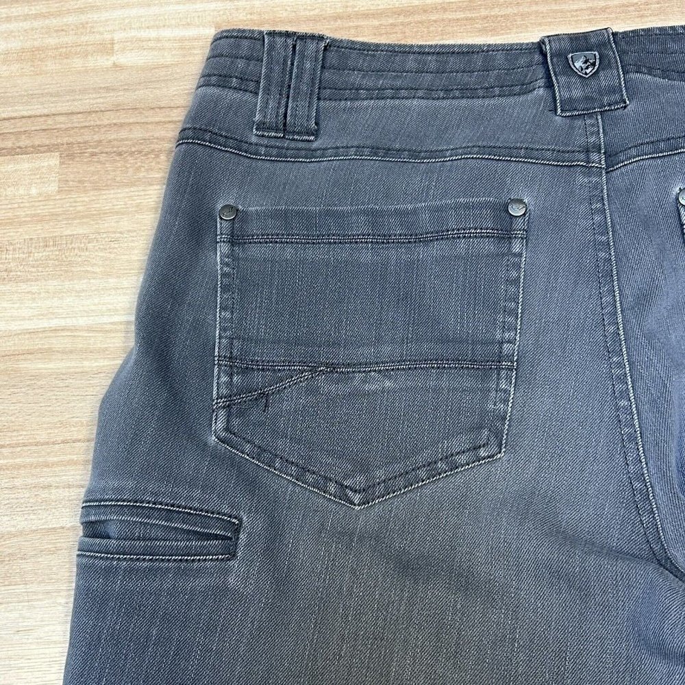 Kuhl Jeans Women Size 10 Reg Gray Skinny Pockets Hiking Stretch Denim Outdoor - Picture 9 of 16